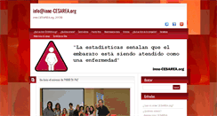 Desktop Screenshot of inne-cesarea.org