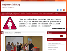 Tablet Screenshot of inne-cesarea.org